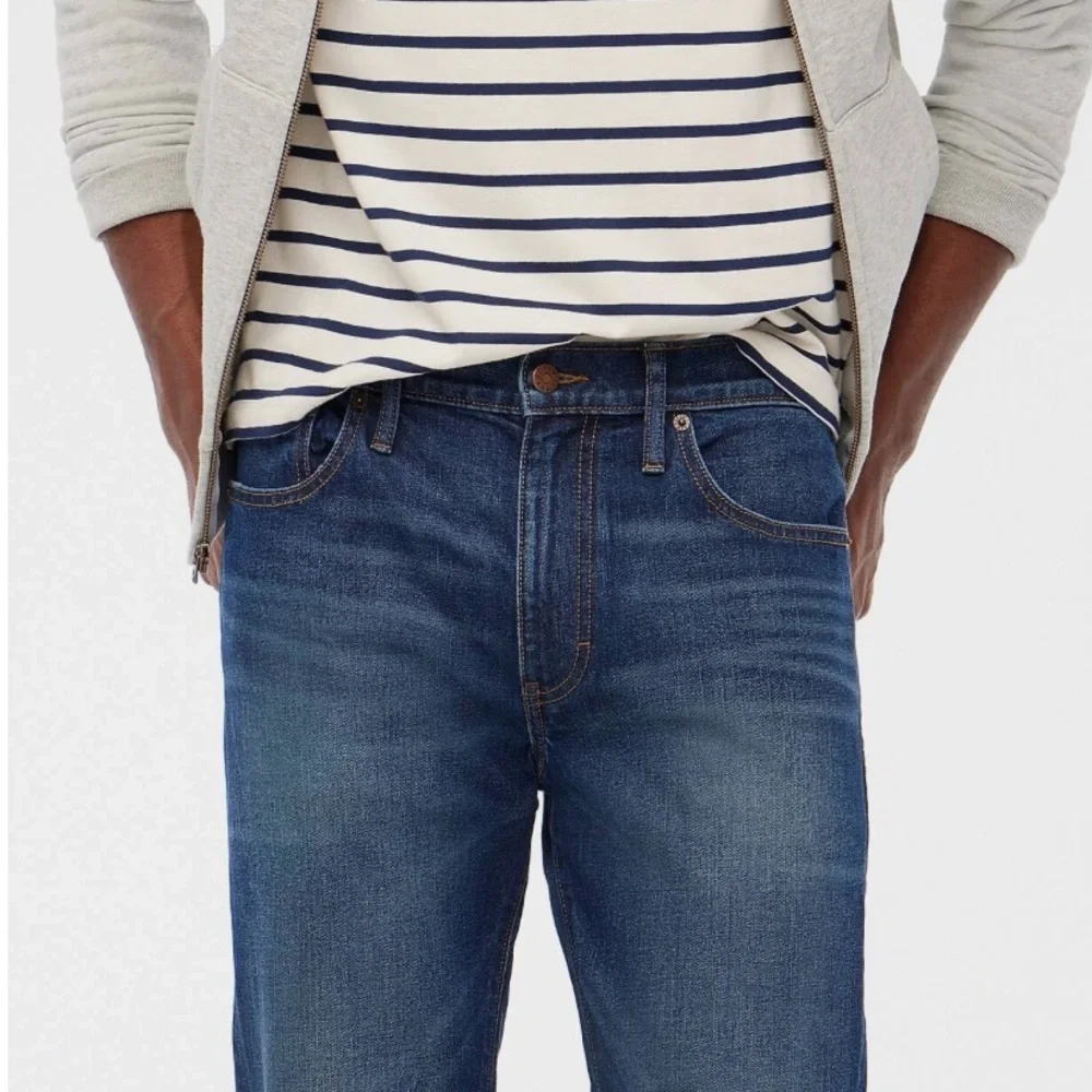 J. Crew Jeans Flex Straight 5-Pockets  Zip Fly Size 38 Waist 30” Length (Inseam)